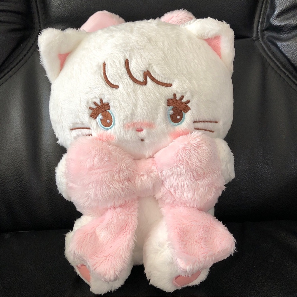 mikko illustrations mikko character Mousse Plush HUG Ribbon Collection 😽💕💕🎀🎀